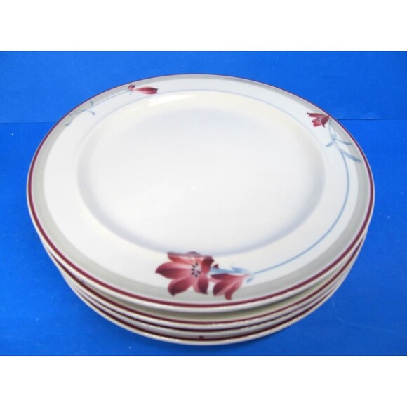 Epoch Essence Stoneware Bolero  7 5/8" Salad Plates Bundle of 4 - Picture 7 of 8